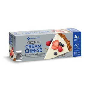 Member's Mark Original Cream Cheese 48 OZ