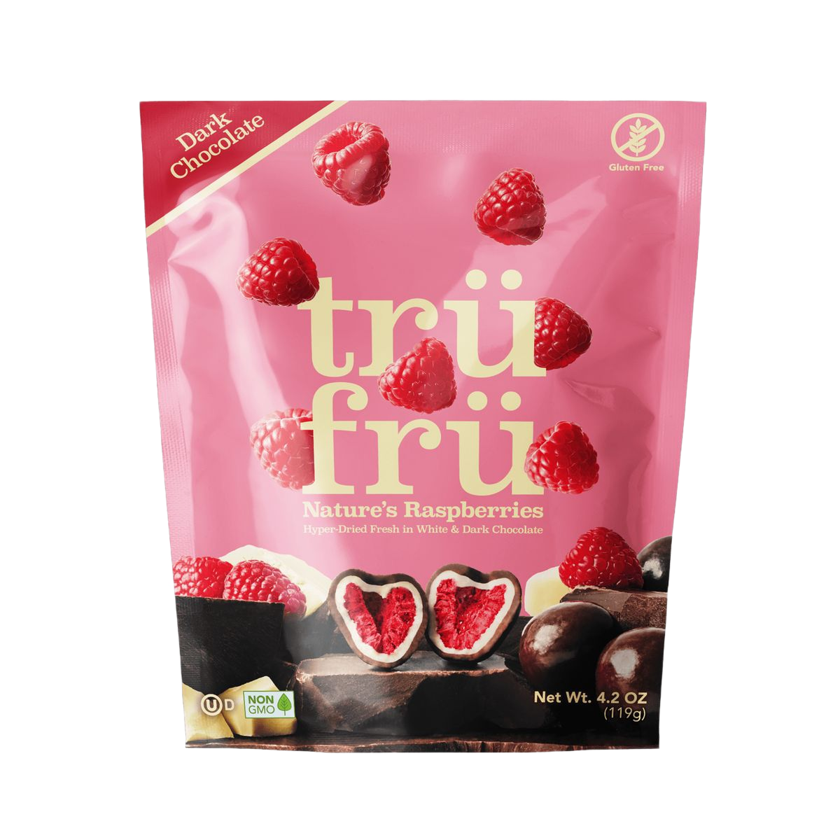 Tru Fu Raspberry Dark Chocolate -4.2 Oz (119 g)thumbnail 